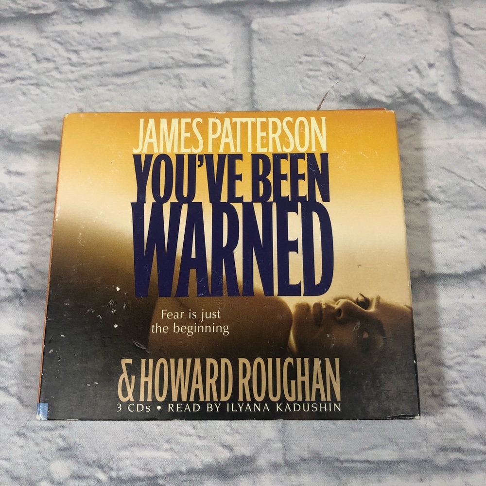 💰Bundle 3/$30 James Patterson Audiobook. You’ve Been Warned 3 CDs Thriller